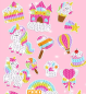 Preview: Diamond Painting Einhorn Kinderset Schlüsselanhänger